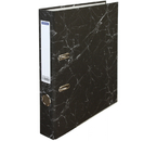 Папка-регистратор OfficeSpace «под мрамор», корешок 50 мм, черный Папка-регистратор OfficeSpace «под мрамор», корешок 50 мм, черный