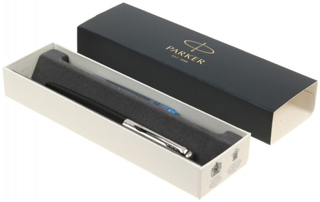 Ручка подарочная перьевая Parker Jotter Core Bond Street Black CT, корпус черный