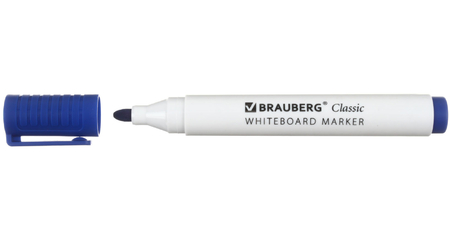 Набор маркеров для вайтбордов Brauberg Classic, 4 цвета Набор маркеров для вайтбордов Brauberg Classic, 4 цвета