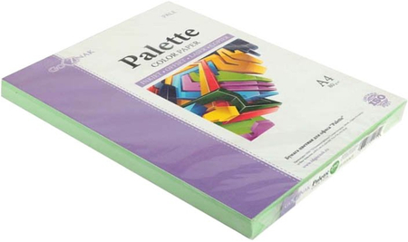 Бумага офисная цветная Palette Pastel, А4 (210*297 мм), 80 г/м2, пастель, 250 л., зеленая Бумага офисная цветная Palette Pastel, А4 (210*297 мм), 80 г/м2, пастель, 250 л., зеленая