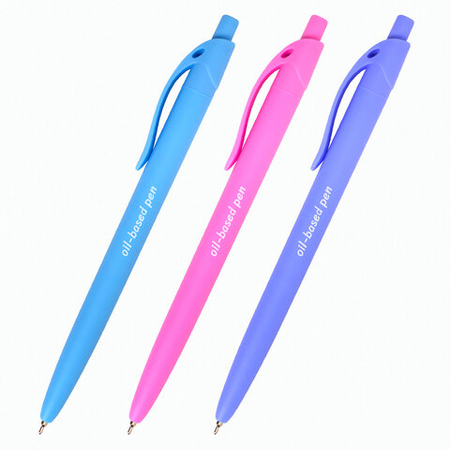 Ручка шариковая автоматическая Brauberg Fruity Pastel, корпус ассорти, стержень синий Ручка шариковая автоматическая Brauberg Fruity Pastel, корпус ассорти, стержень синий