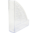 Лоток вертикальный Brauberg Standard, 295×245×70 мм, прозрачный