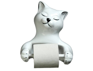 Держатель для туалетной бумаги фарфоровый «Кошка» Держатель для туалетной бумаги фарфоровый «Кошка»