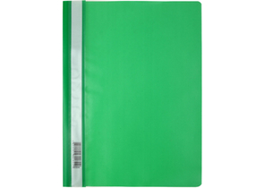 Папка-скоросшиватель пластиковая А4 «Стамм», толщина пластика 0,16 мм, зеленая