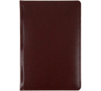 Ежедневник датированный на 2026 год Berlingo Silver Pristine, 145×215 мм, 184 л., коричневый