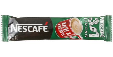Кофе растворимый Nescafe 3в1, 14,5 г, «Крепкий», в стике