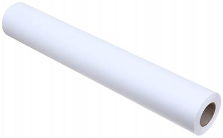 Бумага в рулонах для плоттера «Гофробум», 610*50,8 мм, 50 м, 80 г/м2, белая 