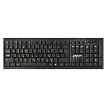 Клавиатура Smartbuy One 115, USB, проводная, черная