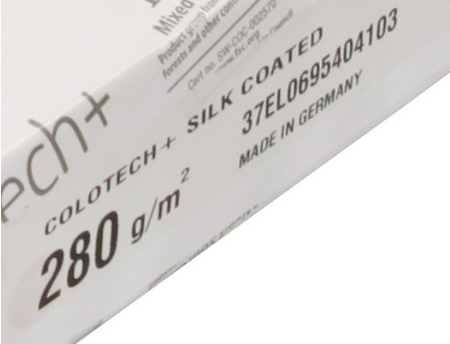 Бумага офисная Xerox Colotech+ Silk coated, А4 (210*297 мм), 280 г/м2, 125 л. 