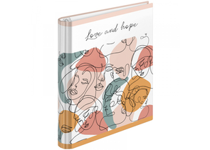 Тетрадь общая А5, 120 л. на кольцах ArtSpace «Стиль», 170×215 мм, клетка, Love And Hope Тетрадь общая А5, 120 л. на кольцах ArtSpace «Стиль», 170×215 мм, клетка, Love And Hope