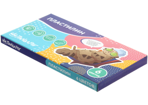 Пластилин «ПандаРог. Творческие котики», 6 цветов, 120 г, со стекой Пластилин «ПандаРог. Творческие котики», 6 цветов, 120 г, со стекой