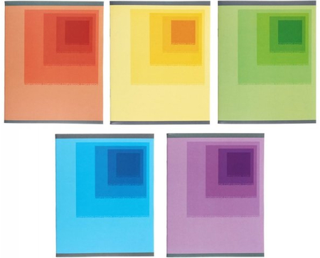 Тетрадь общая А5, 48 л. на скобе «Оттенки цвета», 162*200 мм, линия, ассорти Тетрадь общая А5, 48 л. на скобе «Оттенки цвета», 162*200 мм, линия, ассорти