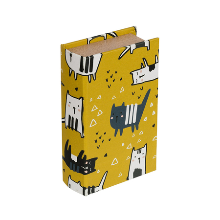 Шкатулка-книга Gamma BBK-01, 17*11*5 см, № 084, «Коты»