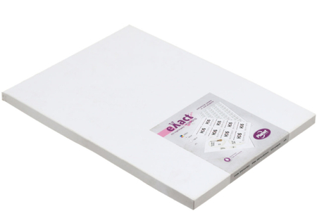 Бумага самоклеящаяся для изготовления этикеток А3 Planet Exat Line, А3, 1 шт., 297*420 мм, матовая, белая