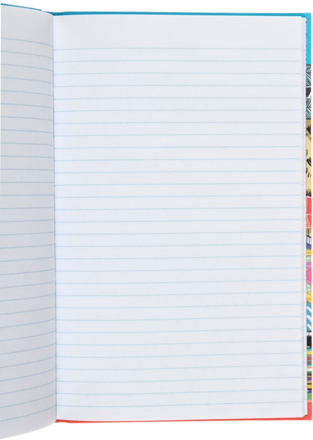 Книжка записная Bourgeois, 125*200 мм, 80 л., линия, «17130-17134», ассорти