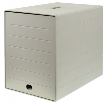 Файл-кабинет Idealbox Durable, 365*250*322 мм, 7 лотков, 35 мм, серый