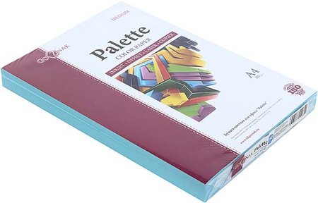 Бумага офисная цветная Palette Medium, А4 (210*297 мм), 80 г/м2, медиум, 250 л., голубой