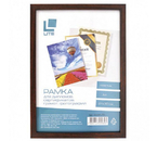 Фоторамка пластиковая Lite, 21×30 см, темно-коричневая Фоторамка пластиковая Lite, 21×30 см, темно-коричневая