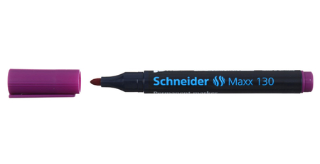 Маркер перманентный Schneider Maxx 130, фиолетовый Маркер перманентный Schneider Maxx 130, фиолетовый
