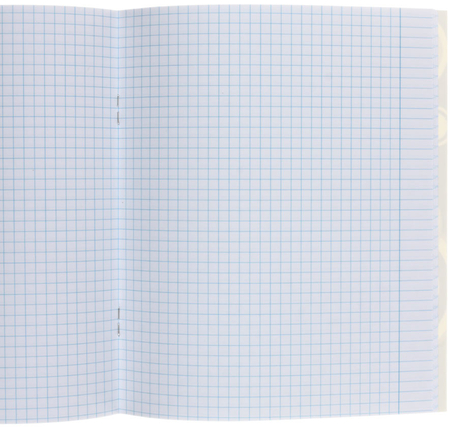 Тетрадь общая А5, 48 л. на скобе «Полиграфкомбинат», 165*200 мм, клетка, «Круги»