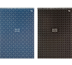 Блокнот на гребне BG А4 «Моно», 200×295 мм, 80 л., «Узоры», ассорти Блокнот на гребне BG А4 «Моно», 200×295 мм, 80 л., «Узоры», ассорти