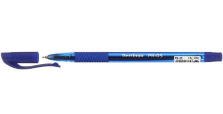 Ручка шариковая Berlingo PR-05, корпус синий, стержень синий