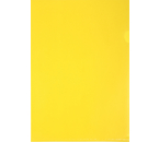 Папка-уголок пластиковая «Бюрократ E310N» А4, толщина пластика 0,18 мм, желтая