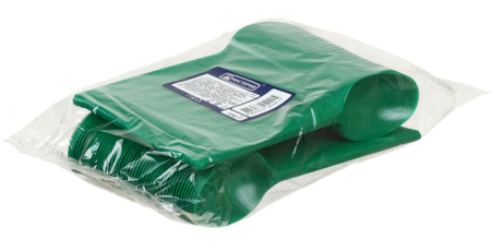 Ложки одноразовые столовые «Мистерия», длина 165 мм, 100 шт., зеленые