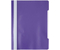 Папка-скоросшиватель пластиковая А4 Index 1200, толщина пластика 0,18 мм, фиолетовая