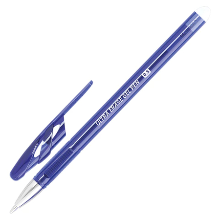 Ручка гелевая Brauberg Ultra Erase «Пиши-Стирай», корпус синий, стержень синий