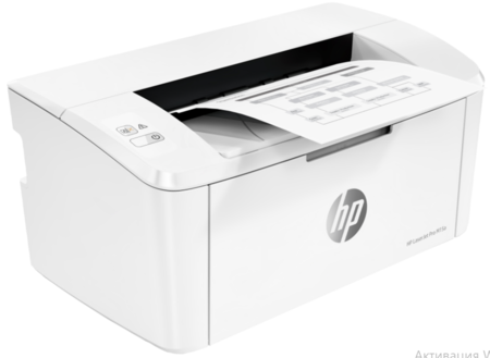 Принтер лазерный HP LaserJet Pro M15a (W2G50A), A4, лазерная черно-белая печать 600×600 dpi, белый