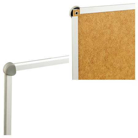 Доска магнитно-маркерная OfficeSpace, 45*60 см, с полкой