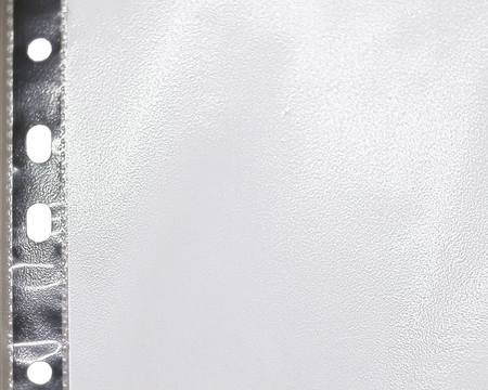 Файл А4 перфорированный ErichKrause Fizzy Clear (цветной корешок), 40 мкм, текстурированный, черный корешок, 216*305 мм (до 60 л.)