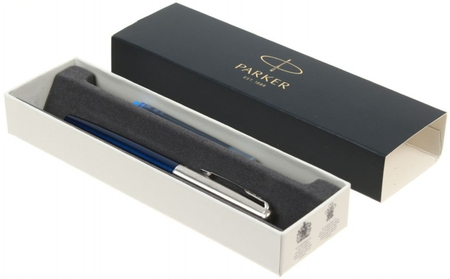 Ручка подарочная перьевая Parker Jotter Core Royal Blue CT, корпус синий 