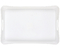 Поднос пластиковый с ручками Rondo, 415*270*55 мм, снежно-белый