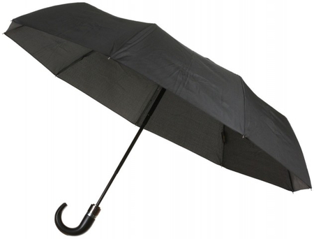 Зонт мужской от дождя (автомат), черный