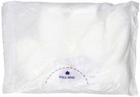 Перчатки полиэтиленовые одноразовые A.D.M., размер L, 50 пар (100 шт.), прозрачные