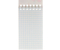 Блокнот на гребне SchoolFormat (А7), 65*110 мм, 40 л., клетка, «Сочное лето»