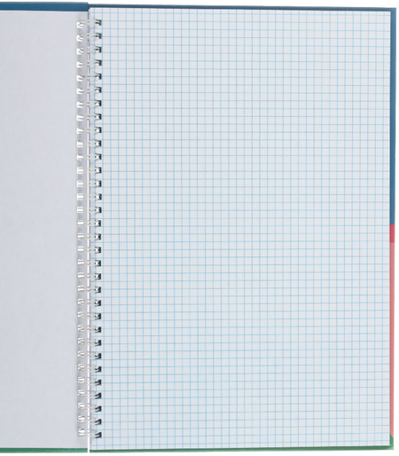Тетрадь общая А4, 80 л. на гребне Color, 200*290 мм, клетка, ассорти Тетрадь общая А4, 80 л. на гребне Color, 200*290 мм, клетка, ассорти