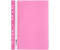 Папка-скоросшиватель пластиковая А4 Economix, толщина пластика 0,16 мм, розовая 