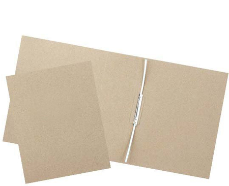 Папка картонная «Дело» со скоросшивателем, А4, ширина корешка 90 мм, плотность 620 г/м2, серая