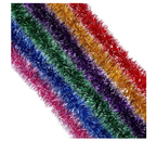 Мишура новогодняя «Иней», d=50 мм, 2 м, ассорти