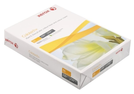 Бумага офисная Xerox Colotech+ Uncoated (без покрытия), А4 (210*297 мм), 220 г/м2, 250 л.