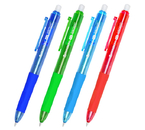 Ручка гелевая автоматическая Brauberg Distant Neon Color «Пиши-Стирай», корпус ассорти, стержень синий