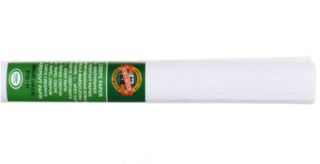 Бумага крепированная Koh-i-Noor, 50*200 см, белая