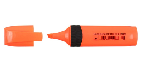 Маркер-текстовыделитель Economix, оранжевый