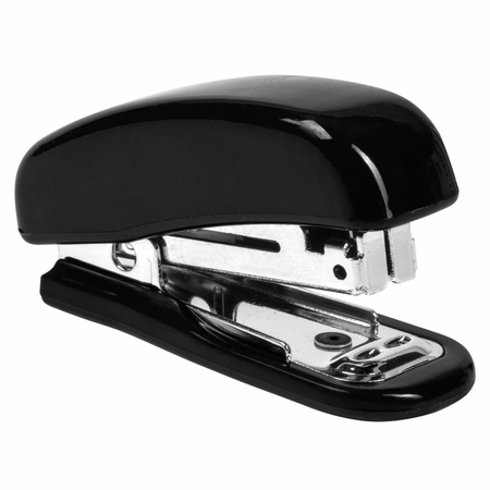 Степлер-мини Brauberg Classic, скобы №10, 12 л., 60 мм, черный