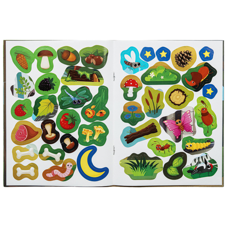 Книга с наклейками «Умка», 160*215 мм, 8 л., «Наклейки малышам», ассорти