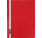 Папка-скоросшиватель пластиковая А4 «Стамм», толщина пластика 0,16 мм, красная