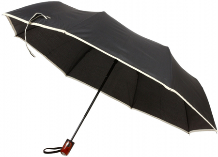 Зонт женский от дождя (полуавтомат) 3620, черный Зонт женский от дождя (полуавтомат) 3620, черный
